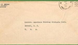 ZA1558 - USA Phillipines - POSTAL HISTORY - COMMERCIAL  Cover  1945