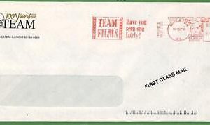 ZA1562 - USA  - POSTAL HISTORY - MECHANICAL POSTMARK on cover FILM Cinema 1990