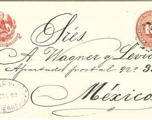 69293 - MEXICO - POSTAL HISTORY -  Postal STATIONERY COVER 1892
