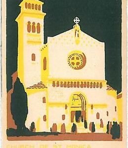 25294 - VINTAGE POSTCARD: USA - CALIFORNIA : SANTA MONICA - ARTIST DRAWN
