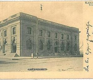 25311 - USA -VINTAGE POSTCARD:  KANSAS CITY - POST OFFICE 1905