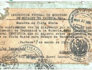 69296 - MEXICO - POSTAL HISTORY - COVER to USA 1931  INSEPECTED: Minerals S