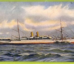 af7202 - VINTAGE POSTCARD  Ansichtskarten - SHIP   S/S "Preussen"  NAVI