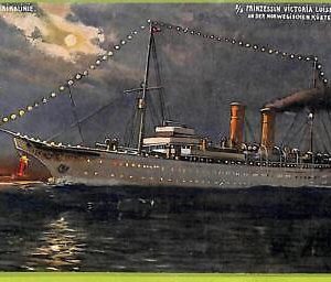 af7203 - VINTAGE POSTCARD - SHIP   S/S "Prinzessin Victoria Luise"  NAVI