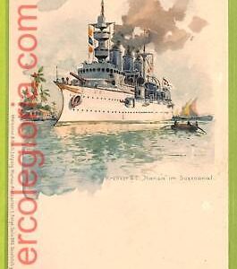 af7192 - VINTAGE POSTCARD  Ansichtskarten - SHIP  "Hansa"  NAVI