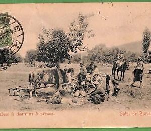 ah2270 - VINTAGE POSTCARD - TURKEY - 1906 - ETHNIC Brousse