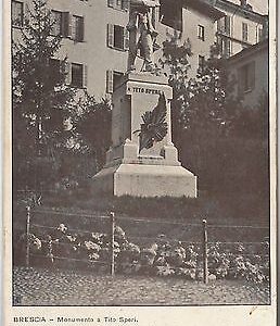 43720   CARTOLINA d'Epoca - BRESCIA Città - MONUMENTO SPERI