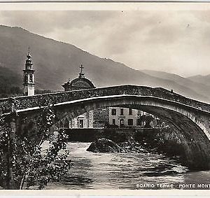 43727   CARTOLINA d'Epoca - BRESCIA  - Boario Terme 1951