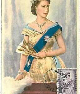 17276 - AUSTRALIA  - MAXIMUM CARD - 1954   ROYALTY