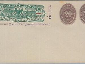 77197 - MEXICO - POSTAL HISTORY -  POSTAL STATIONERY Cover H & G #  30  Eagles