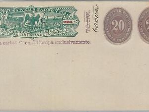77196 - MEXICO - POSTAL HISTORY -  POSTAL STATIONERY Cover H & G #  30  Eagles
