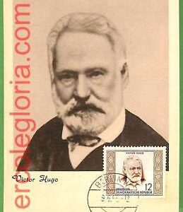 14883 - Germany DDR - MAXIMUM CARD - 1953 -  Victor Hugo