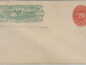 77204 - MEXICO - POSTAL HISTORY -  POSTAL STATIONERY Cover H & G #  33  Eagles