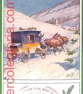 ah1987 -  AUSTRIA  - VINTAGE POSTCARD Ansichtskarten - HORSECART