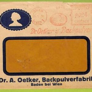 af9647 - AUSTRIA - POSTAL HISTORY - Cover - 1938,  MEDICINE