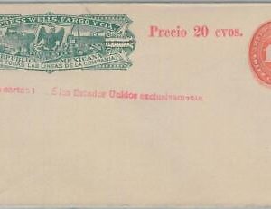 77207 - MEXICO - POSTAL HISTORY -  POSTAL STATIONERY Cover H & G #  37  Eagles