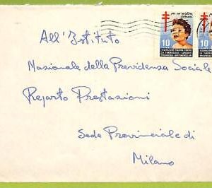 af9625 - ITALY - POSTAL HISTORY - Cover - MEDICINE