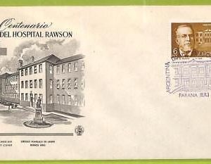 af9481 - ARGENTINA  - POSTAL HISTORY - FDC Cover - 1968, MEDICINE