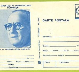 af9665 - ROMANIA - POSTAL HISTORY - Postal Stationery Card - MEDICINE