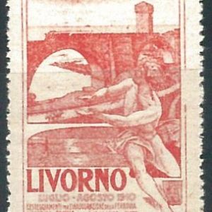 73462 - CHIUDILETTERE d'Epoca - LIVORNO / CECINA 1910