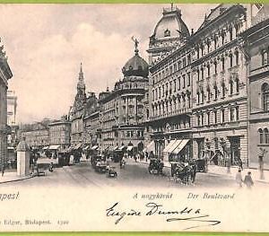 ae8113 - Ansichtskarten VINTAGE POSTCARD - HUNGARY -  Budapest - 1901