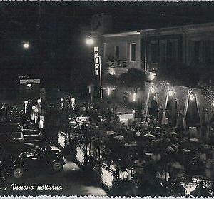 CARTOLINA d'Epoca - RIMINI provincia : Bellaria 1953