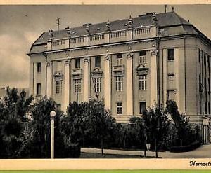 ae8074 - Ansichtskarten VINTAGE POSTCARD - HUNGARY - Baja - Nemzeti Bank