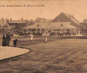 ac5120 - GB  -  VINTAGE POSTCARD: St.Annes-on-Sea, Ashton Gardens LANCASHIRE