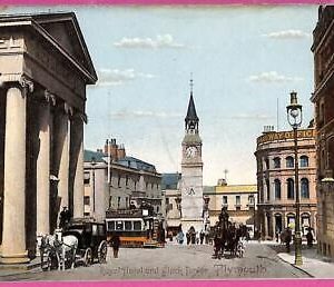 20150 - GREAT BRITAIN - VINTAGE POSTCARD  - Plymouth