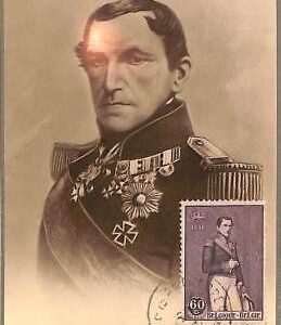 90093 - BELGIUM - Postal History - MAXIMUM CARD -  LEOPOLD I Royalty 1935