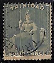 ZA0042b - TRINIDAD  - STAMP - SG # 102 - USED