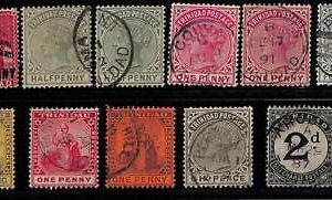 ZA0042h - TRINIDAD  - STAMPS - SMALL LOT of USED stamps