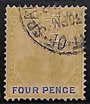 ZA0042c - TRINIDAD  - STAMP - SG # 138 - USED