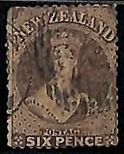 ZA0040d - NEW ZEALAND  - STAMP - SG # 93  Perf 13 - USED  Faulty