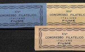 ac2206 - CROATIA  -  set of 6 VINTAGE POSTER STAMPS  -  Fiume - 1927