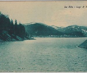 44554   CARTOLINA d'Epoca - COSENZA - SILA - Lago Ampollino  --  N. 28312 1966