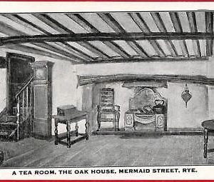 ai0361 -  GREAT BRITAIN - VINTAGE POSTCARD - Rye, Mermaid Street