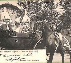 15663 -  ITALY - VINTAGE POSTCARD - Torino -  ROYALTY