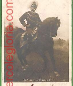 ah0847 -  ITALY - VINTAGE POSTCARD  - De Albertis - Umberto I -  ROYALTY