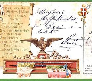 ah0843 -  ITALY - VINTAGE POSTCARD  - Umberto di Savoia -  ROYALTY