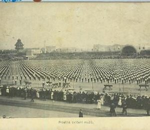 Lib7383 - VINTAGE SPORT POSTCARD - 1912  Games PRAGUE Czechoslovakia