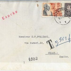 59763 -  MOROCCO - POSTAL HISTORY: POSTMARK on  COVER  1984 -  MEDICINE: HANSEN