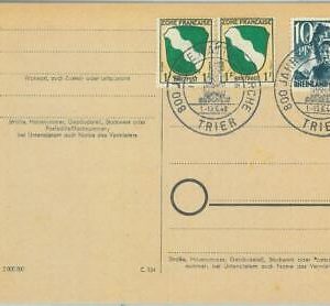 86805 - GERMANY Rheinland-Pfalz - Postal History - Religion Postmark on CARD