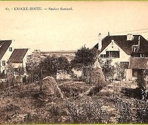af4889 - BELGIUM Belgique -Carte Postal Ancienne VINTAGE POSTCARD-Knocke-Zoute