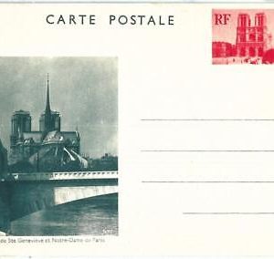 72939 -  FRANCE - Postal History - stationery card Yvrt 1 - ARCHITECTURE Bridge
