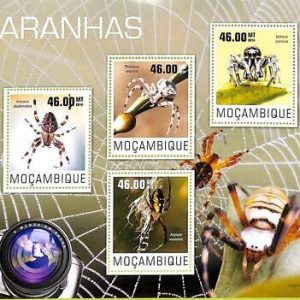 A8219 - MOCAMBIQUE - Stamp Sheet -2014 SPIDERS Animals