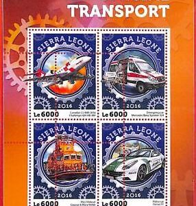 A4563 - SIERRA LEONE -ERROR MISPERF: 2016 Special Transport Airplanes, Ambulance