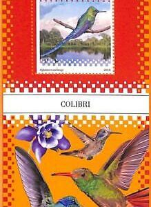 A6814 - SIERRA LEONE, Error, 2018, MISSPERF SOUVENIR SHEET: Colibri, Hummingbird