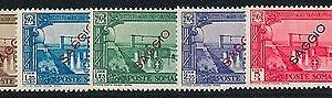 57860 - ITALY: Somalia - MLH stamp set with SPECIMEN overprint: AGRICOLTURE