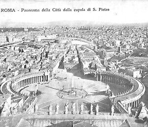 ab0555 - CARTOLINA D'EPOCA - ROMA Città : Cupola di S. Pietro